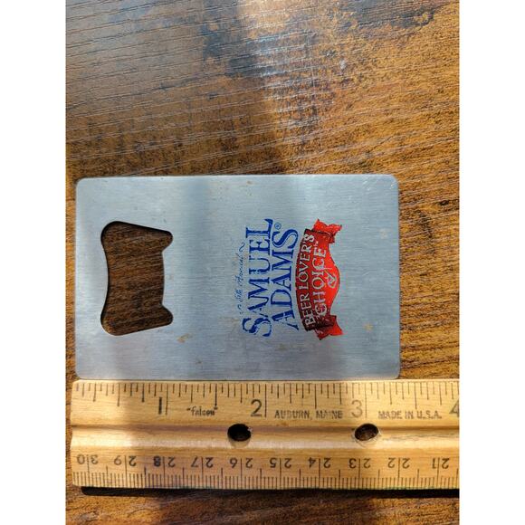 Vintage Samuel Adams 5th Annual Beer Lover's Choice Bottle Opener - Picture 4 of 5